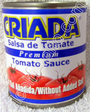 Dulces Tipicos Salsa de Tomate Criada, Criada Tomato Sauce Puerto Rico